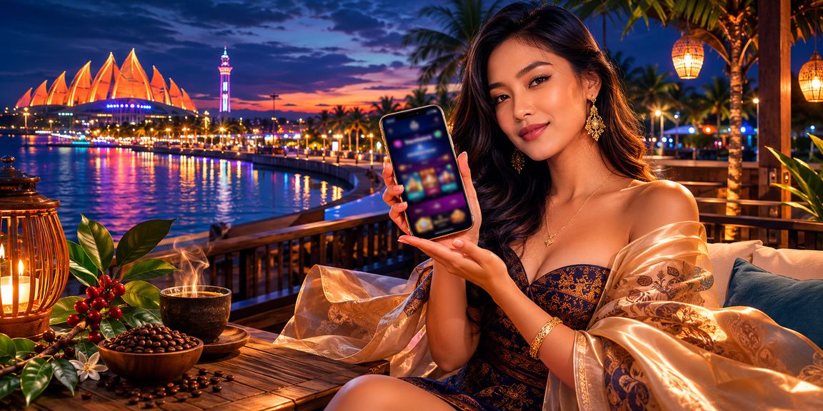Pengguna mengakses platform casino dan taruhan lewat ponsel di kedai kopi Vietnam
