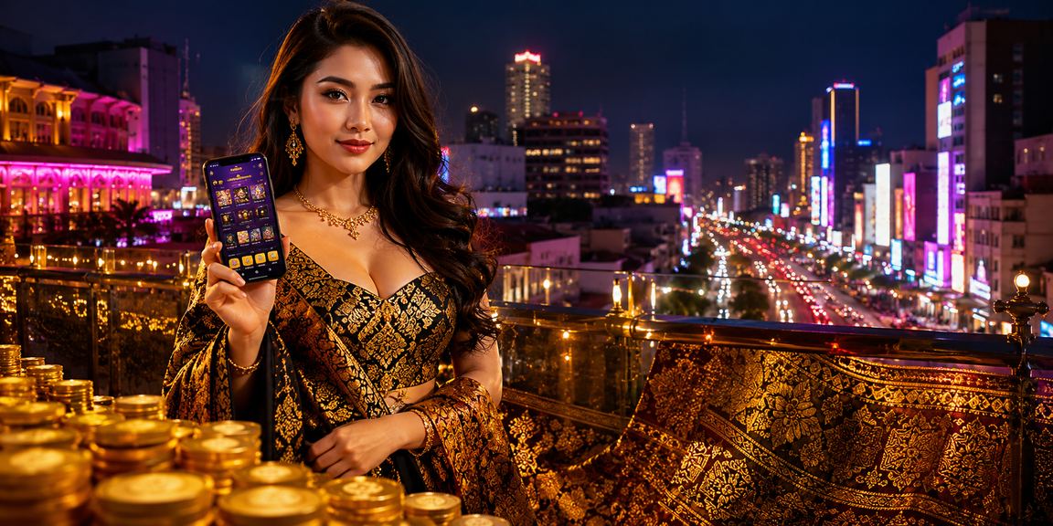 Tampilan layar neon dengan statistik taruhan olahraga malam hari yang penuh warna